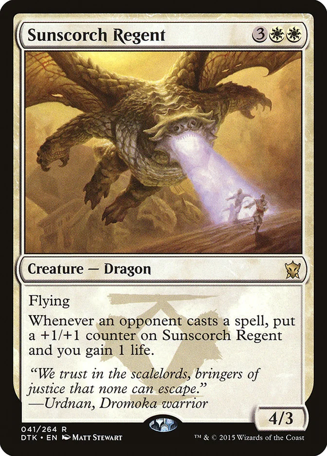 Sunscorch Regent 「DTK/41」「EN」