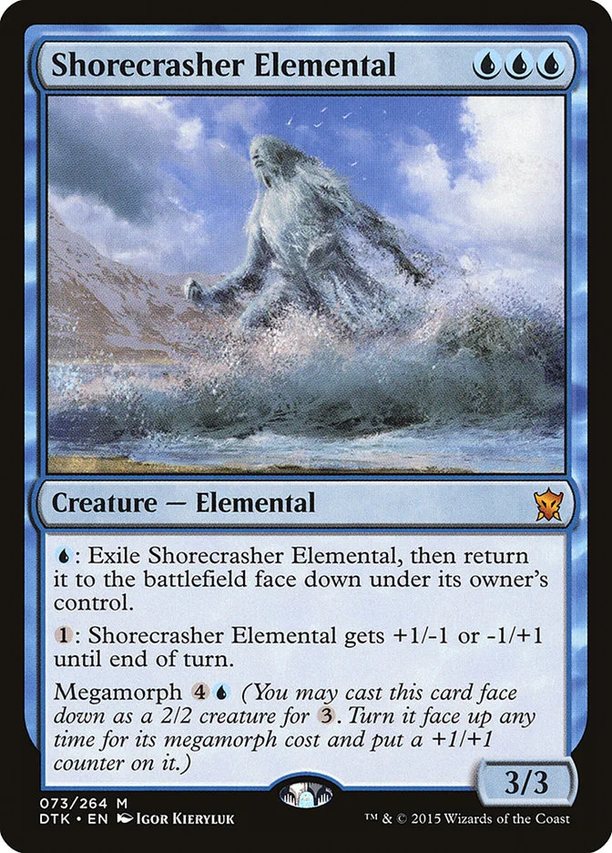 Shorecrasher Elemental 「DTK/73」「EN」