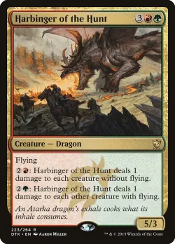 Harbinger of the Hunt 「DTK/223」「EN」