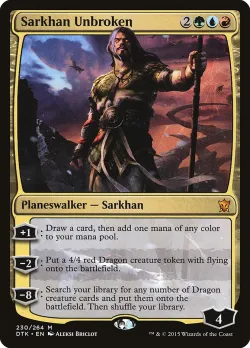 Sarkhan Unbroken 「DTK/230」「EN」