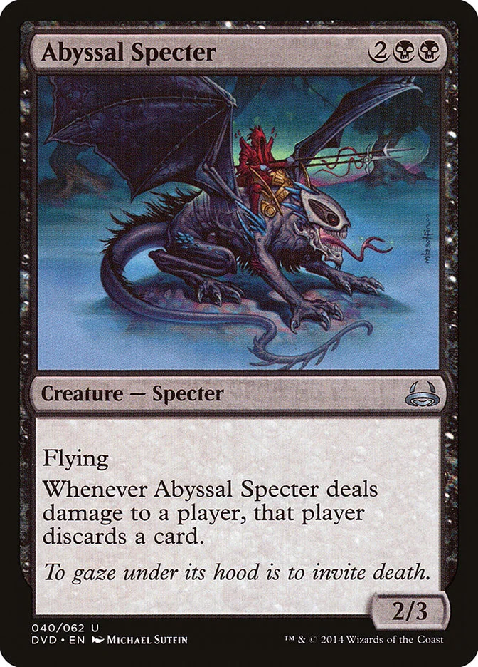 Abyssal Specter 「DVD/40」「EN」