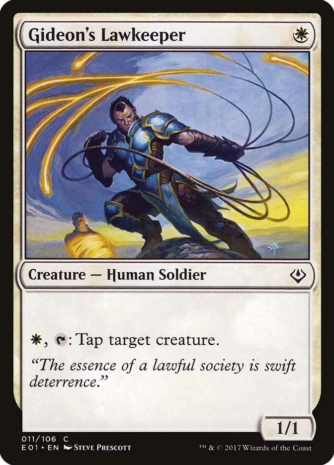 Gideon's Lawkeeper 「E01/11」「EN」