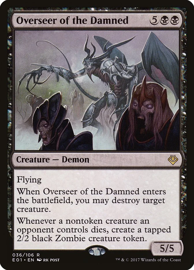 Overseer of the Damned 「E01/36」「EN」