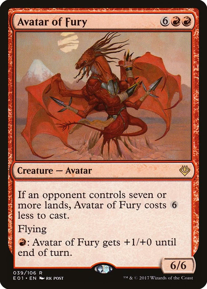 Avatar of Fury 「E01/39」「EN」