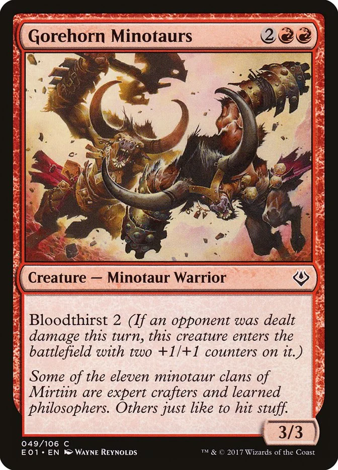 Gorehorn Minotaurs 「E01/49」「EN」