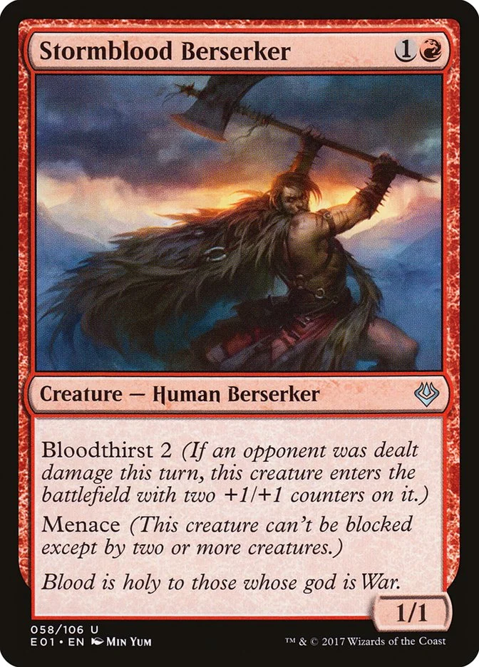 Stormblood Berserker 「E01/58」「EN」