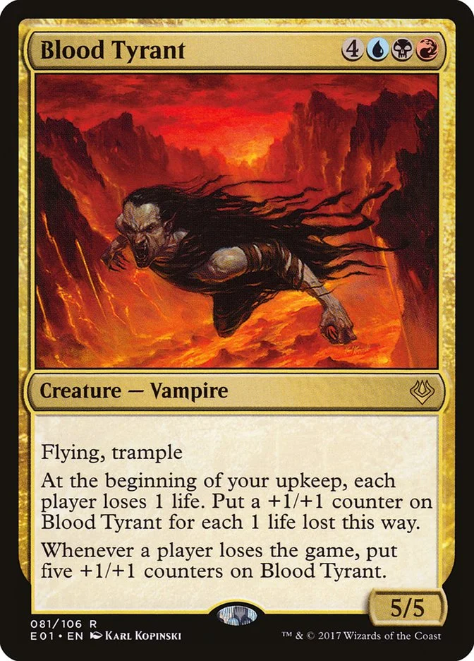 Blood Tyrant 「E01/81」「EN」
