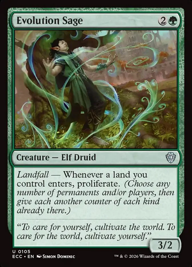 Evolution Sage 「ECC/105」「EN」