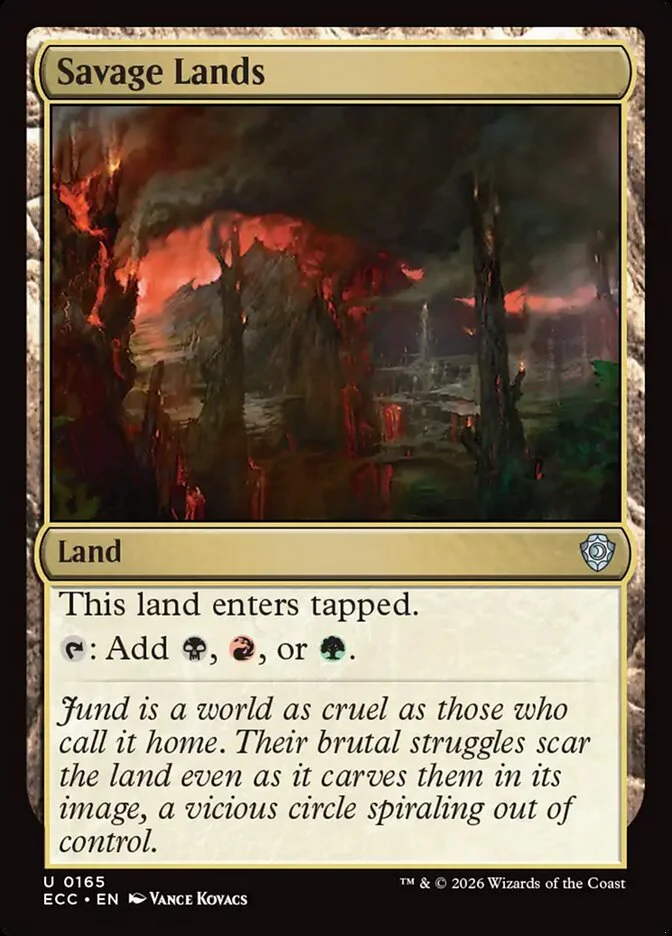 Savage Lands 「ECC/165」「EN」