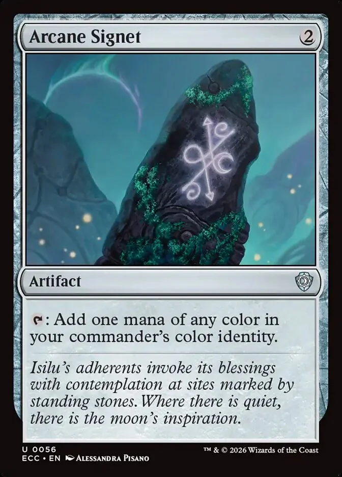 Arcane Signet 「ECC/56」「EN」