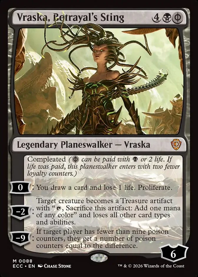 Vraska, Betrayal's Sting 「ECC/88」「EN」