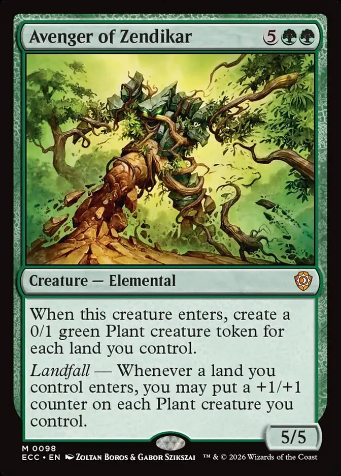 Avenger of Zendikar 「ECC/98」「EN」