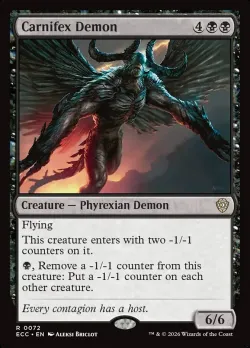 Carnifex Demon #72 · Magic: The Gathering