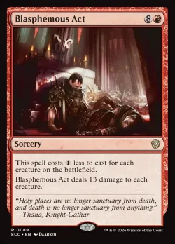 Blasphemous Act #89 · Magic: The Gathering