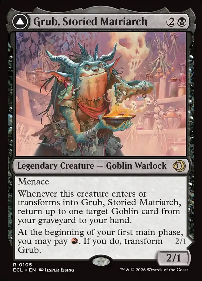 Grub, Storied Matriarch // Grub, Notorious Auntie 「ECL/105」「EN」