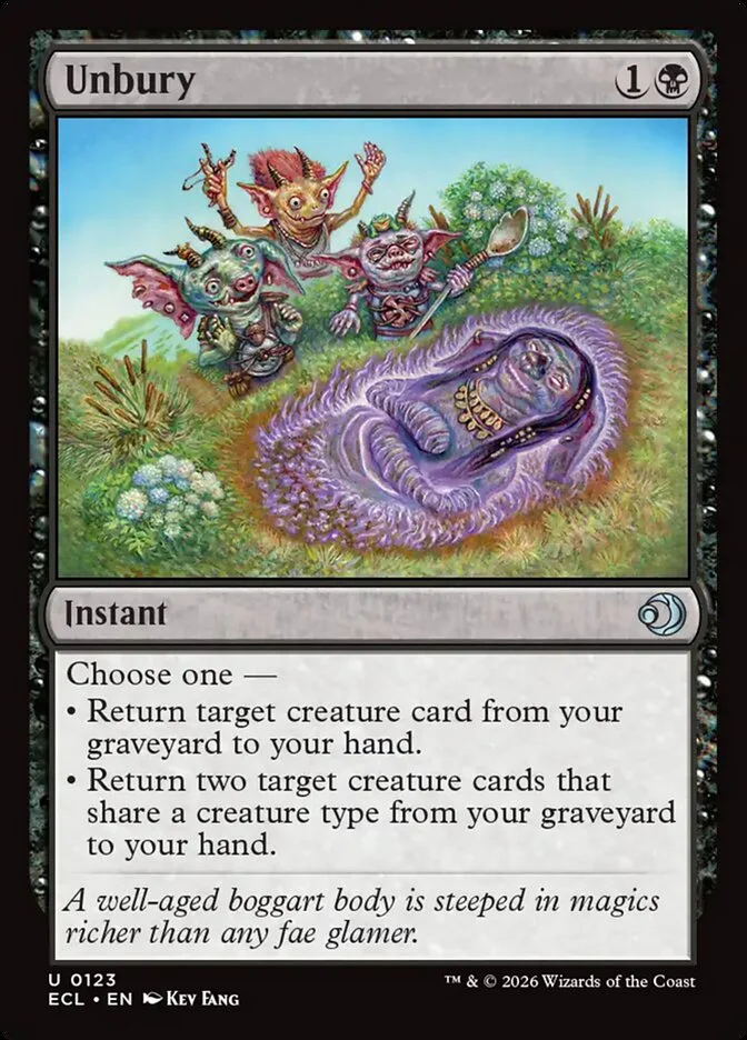 Unbury 「ECL/123」「EN」