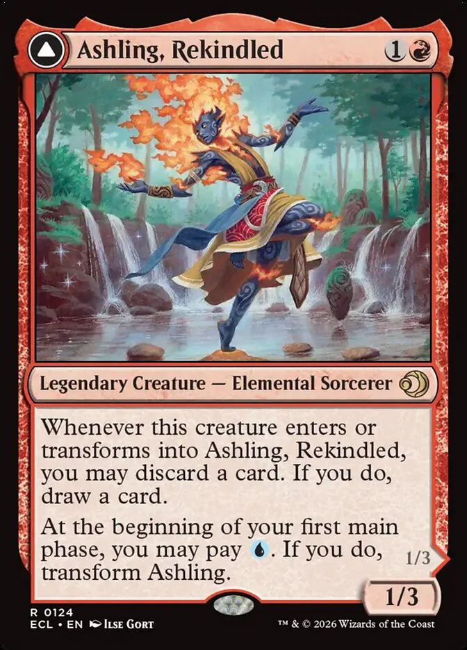 Ashling, Rekindled // Ashling, Rimebound 「ECL/124」「EN」