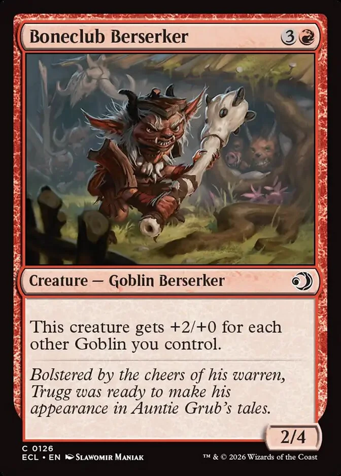 Boneclub Berserker 「ECL/126」「EN」