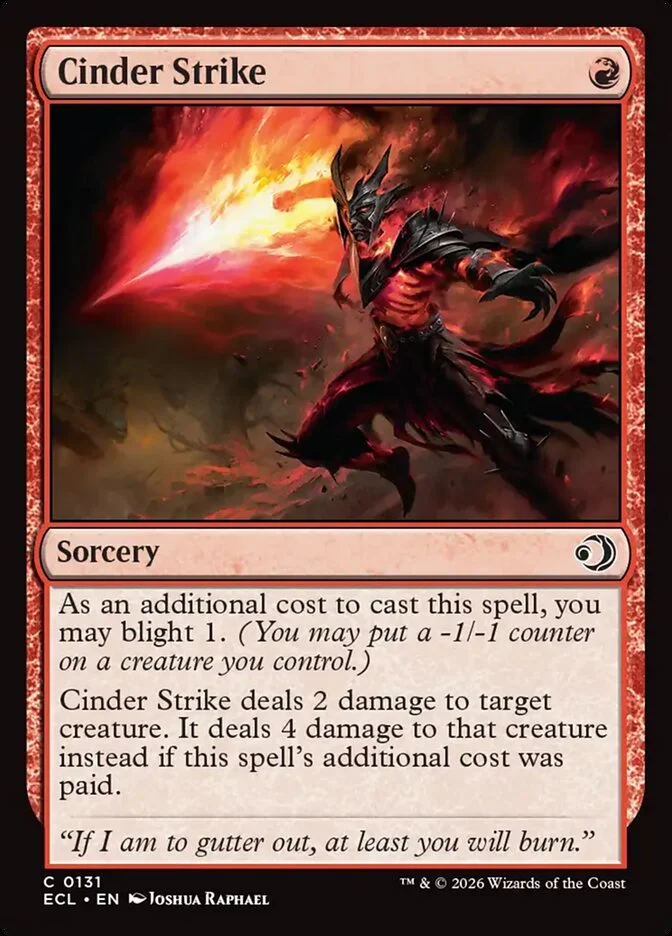 Cinder Strike 「ECL/131」「EN」