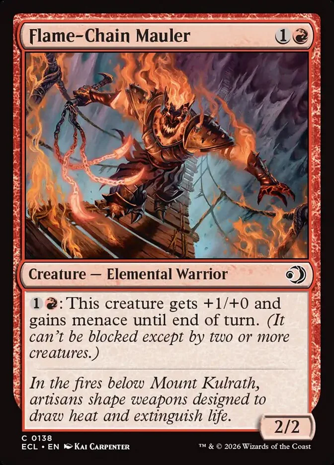 Flame-Chain Mauler 「ECL/138」「EN」