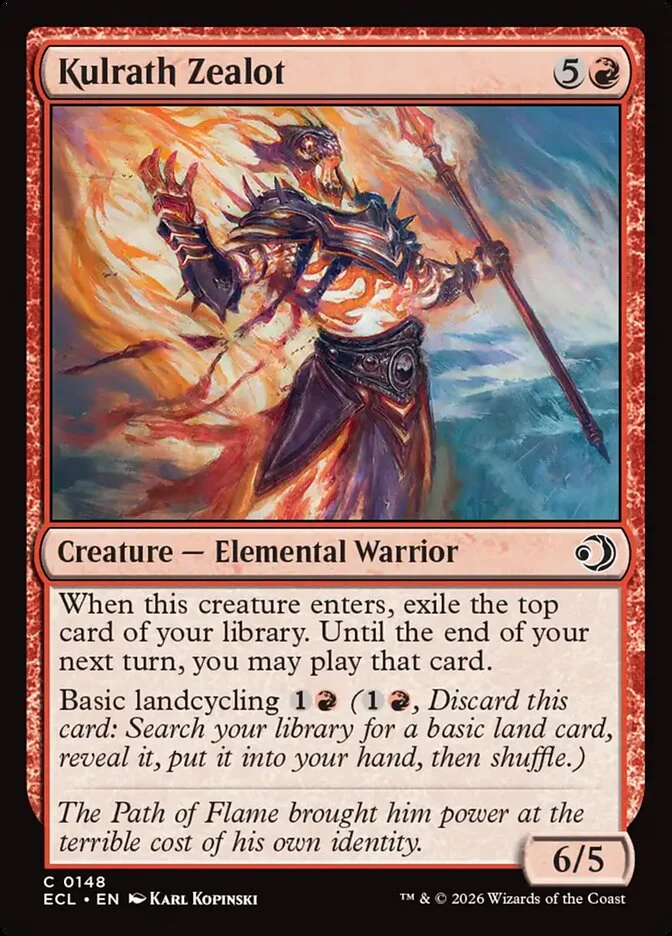 Kulrath Zealot 「ECL/148」「EN」
