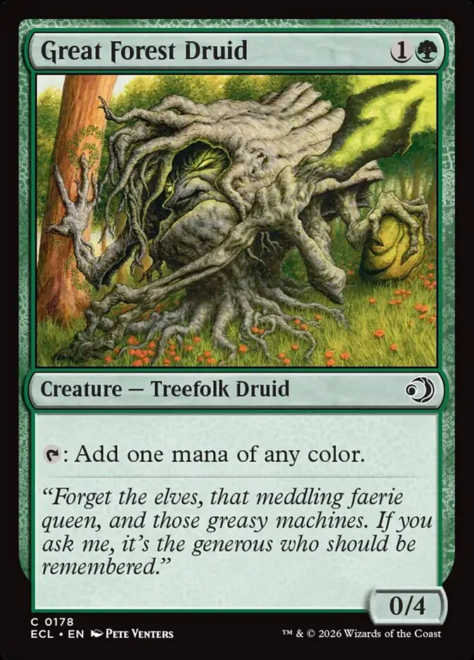 Great Forest Druid 「ECL/178」「EN」
