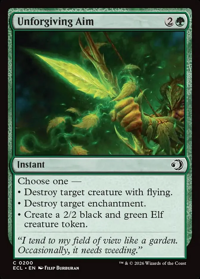 Unforgiving Aim 「ECL/200」「EN」