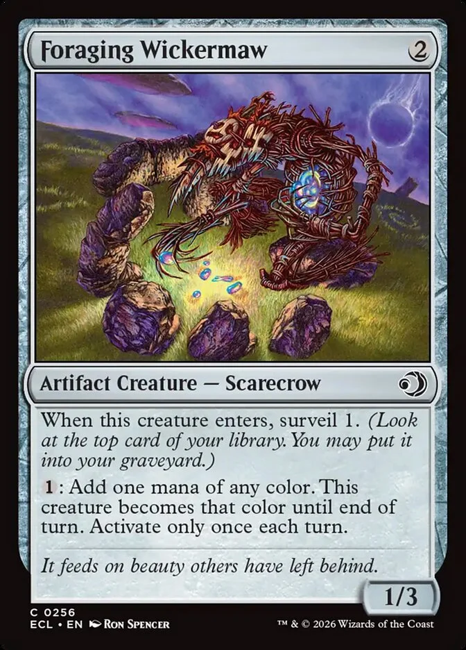 Foraging Wickermaw 「ECL/256」「EN」