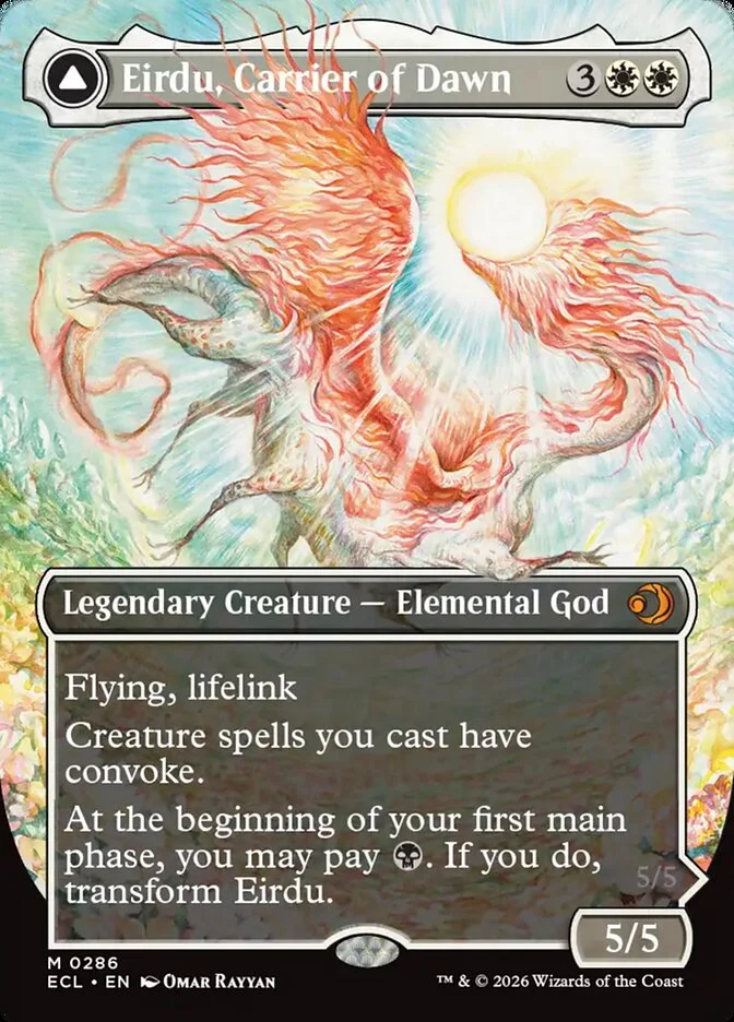 Eirdu, Carrier of Dawn // Isilu, Carrier of Twilight 「ECL/286」「EN」