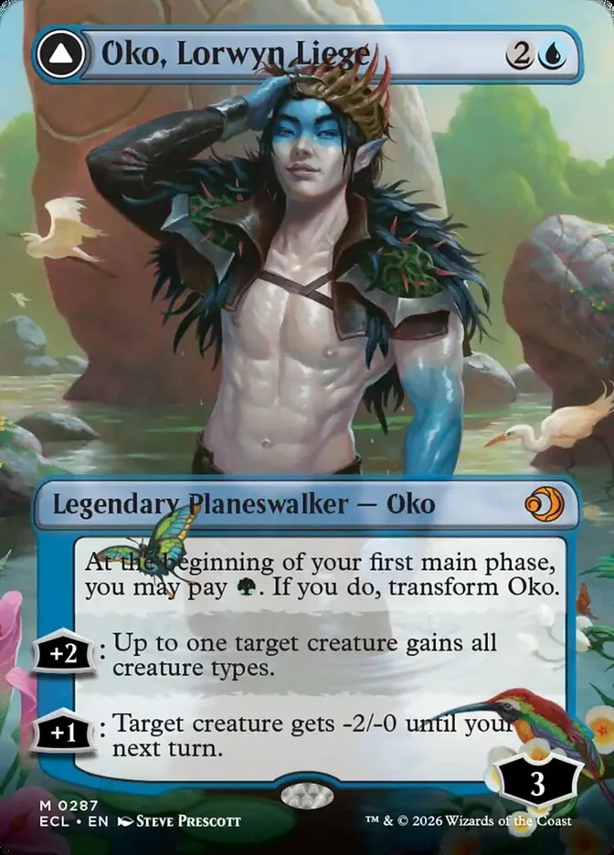 Oko, Lorwyn Liege // Oko, Shadowmoor Scion 「ECL/287」「EN」