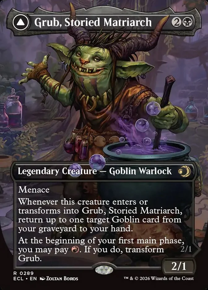 Grub, Storied Matriarch // Grub, Notorious Auntie 「ECL/289」「EN」