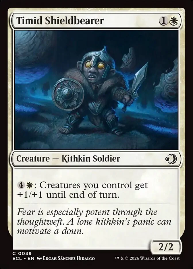 Timid Shieldbearer 「ECL/39」「EN」