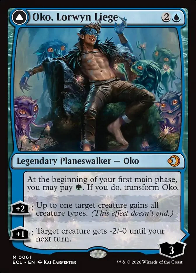 Oko, Lorwyn Liege // Oko, Shadowmoor Scion 「ECL/61」「EN」