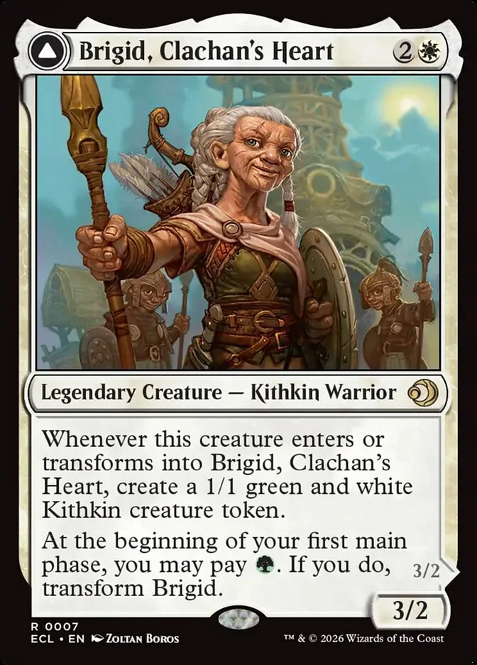 Brigid, Clachan's Heart // Brigid, Doun's Mind 「ECL/7」「EN」