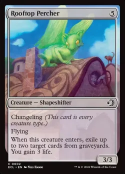 Rooftop Percher #2 · Magic: The Gathering