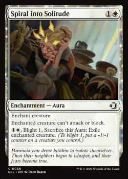 Spiral into Solitude #36 · Magic: The Gathering