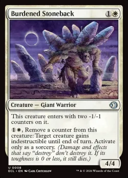 Burdened Stoneback #8 · Magic: The Gathering