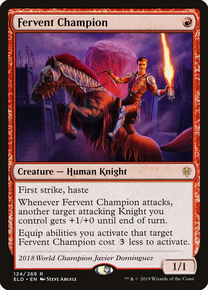 Fervent Champion 「ELD/124」「EN」