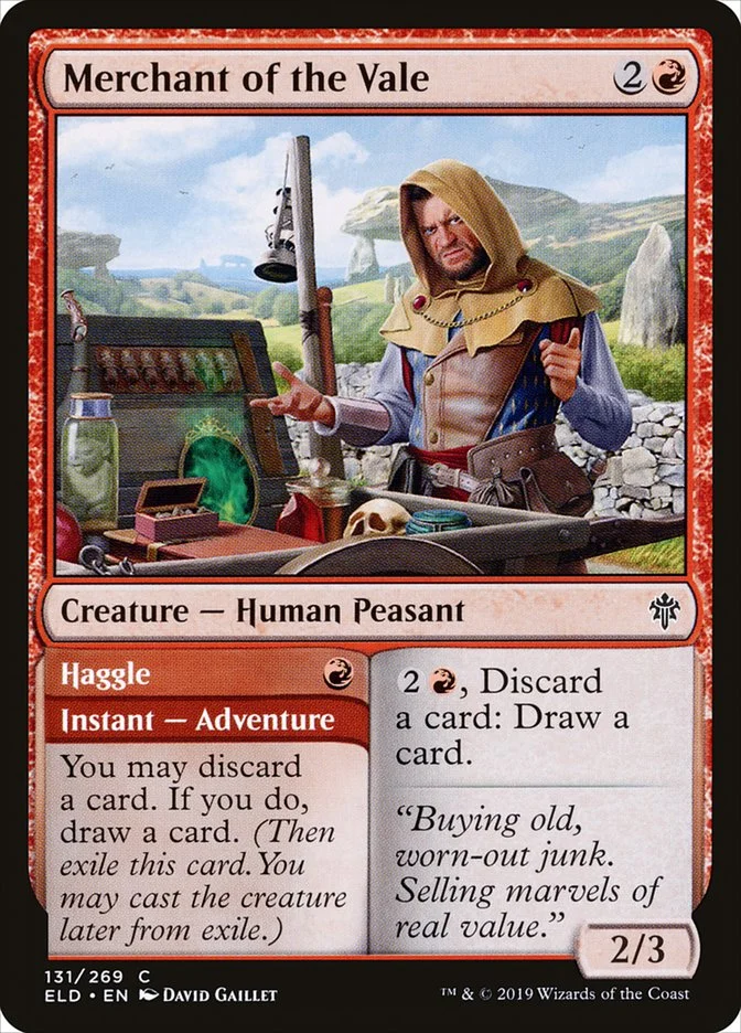 Merchant of the Vale // Haggle 「ELD/131」「EN」