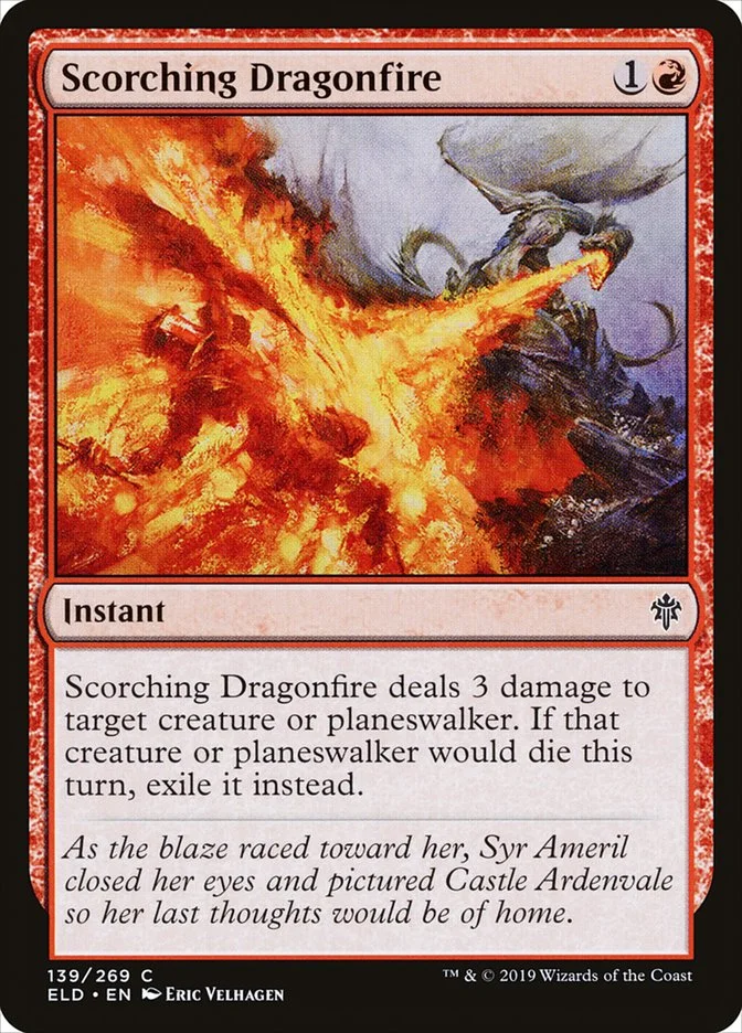 Scorching Dragonfire 「ELD/139」「EN」
