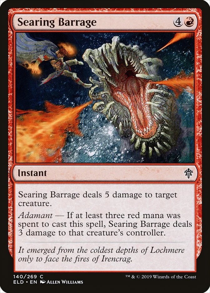 Searing Barrage 「ELD/140」「EN」