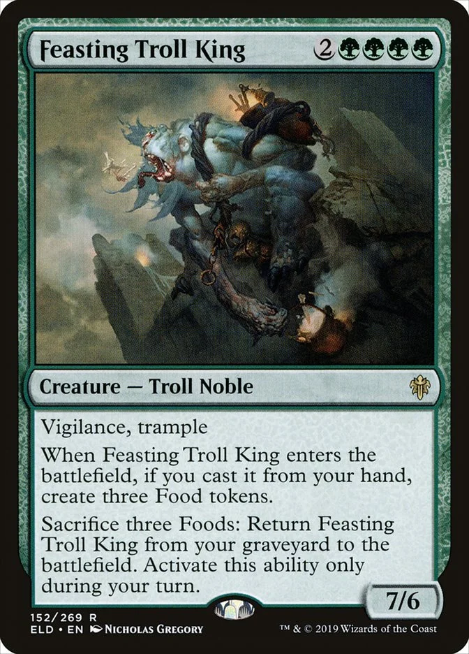 Feasting Troll King 「ELD/152」「EN」