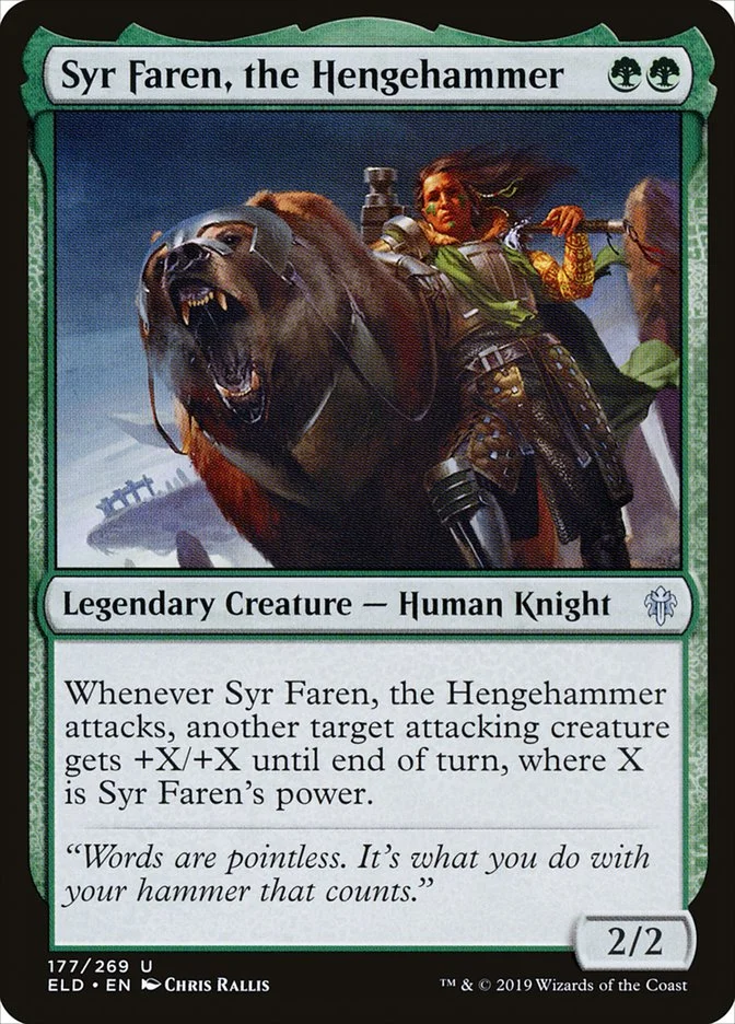 Syr Faren, the Hengehammer 「ELD/177」「EN」