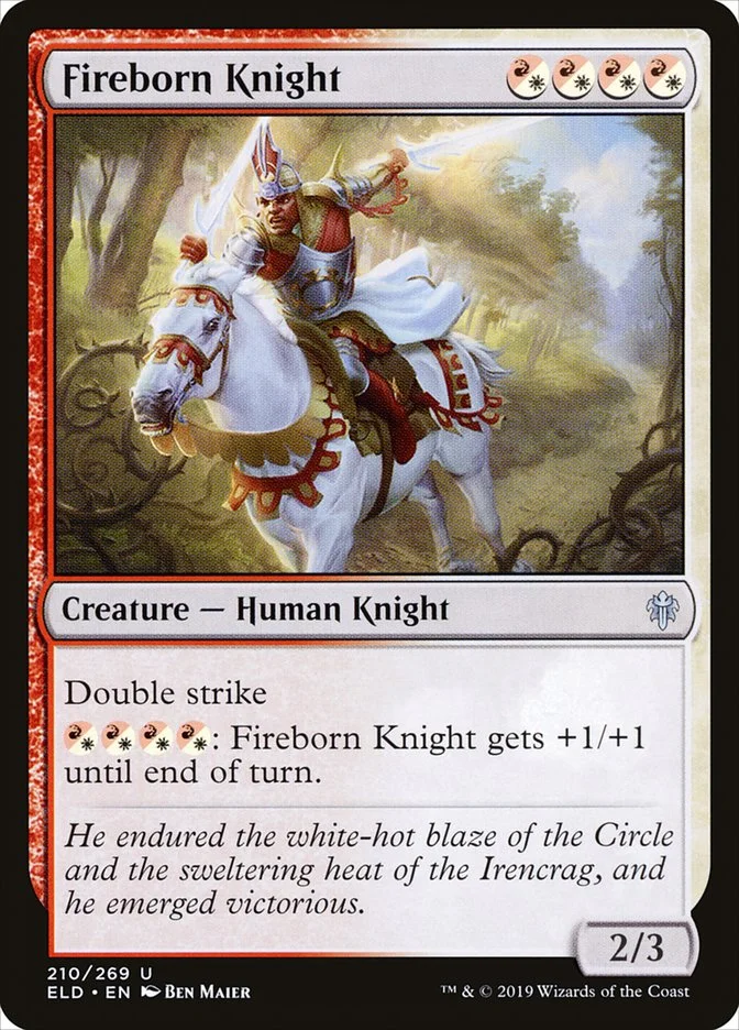 Fireborn Knight 「ELD/210」「EN」