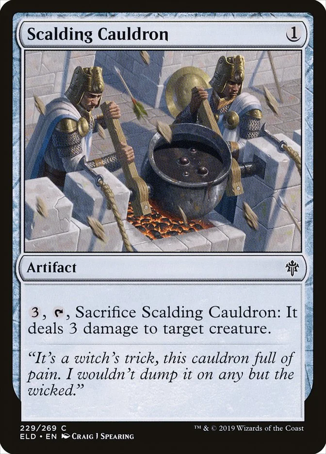 Scalding Cauldron 「ELD/229」「EN」