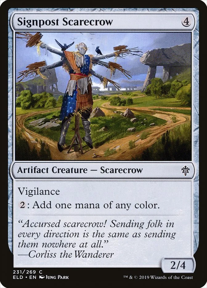Signpost Scarecrow 「ELD/231」「EN」