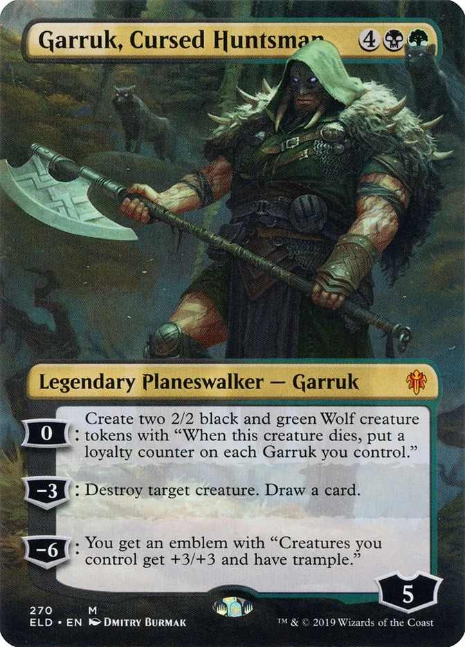 Garruk, Cursed Huntsman 「ELD/270」「EN」