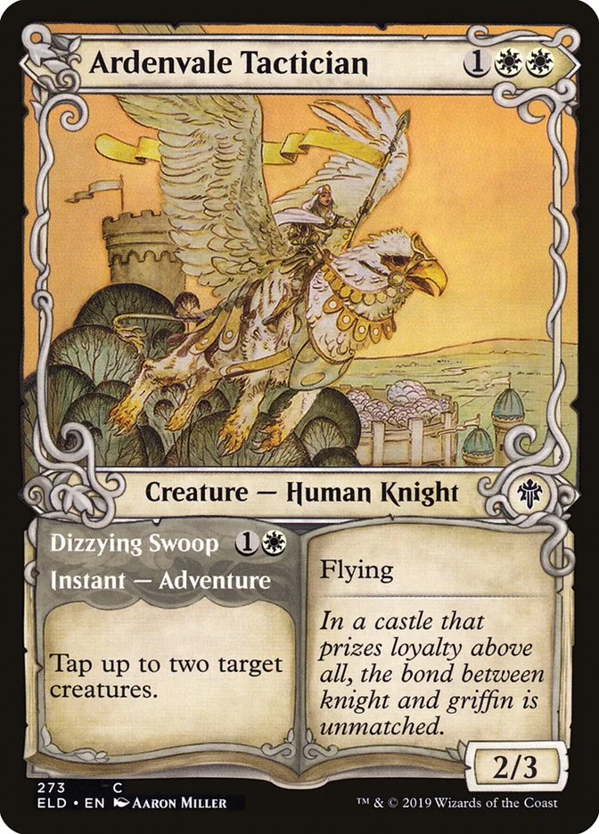 Ardenvale Tactician // Dizzying Swoop 「ELD/273」「EN」