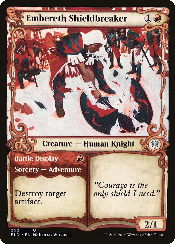 Embereth Shieldbreaker // Battle Display 「ELD/292」「EN」