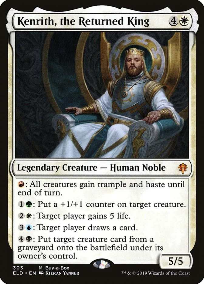 Kenrith, the Returned King 「ELD/303」「EN」